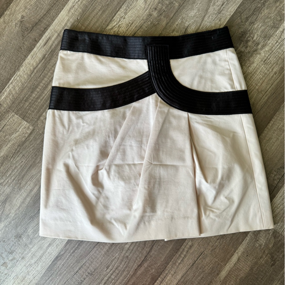 Robert Rodriguez asymmetrical pleated skirt Sz 4 (LIKE NEW)